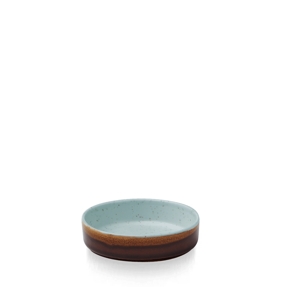 Siena Duck Egg  Nourish Straight Sided Dish 6Oz Box 12
