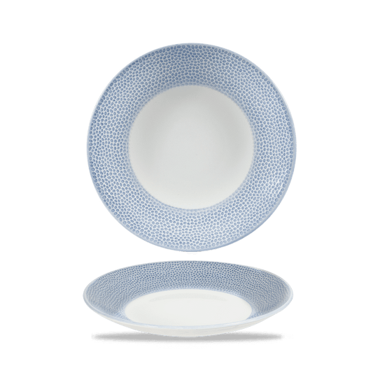 Isla Spinwash Ocean Blue Deep Coupe Plate 9 7/8" Box of 12 (3-5 Working Days Delivery)