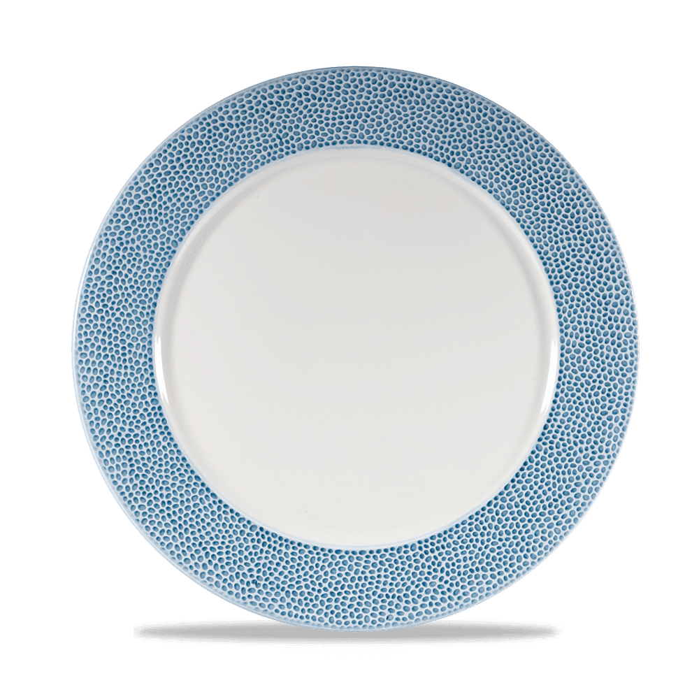 Isla Spinwash Ocean Blue  Presentation Plate 12" Box 12