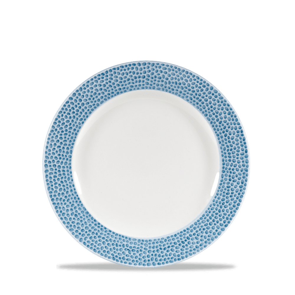 Isla Spinwash Ocean Blue  Plate 6 5/8" Box 12