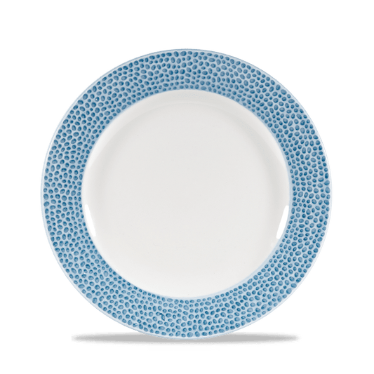 Isla Spinwash Ocean Blue Plate 8 1/4" Box of 12 (3-5 Working Days Delivery)