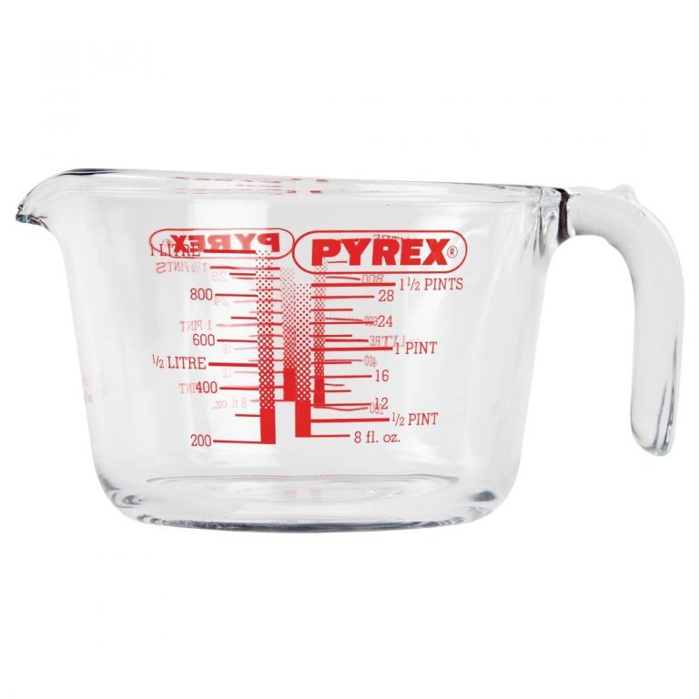 Pyrex Measuring Container Pyrex Measuring Jug 1Ltr - Capacity: 35oz – @MOSFERICS