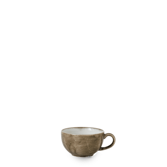 Stonecast Patina Antique Taupe Cappuccino Cup 8Oz Box of 12 (3-5 Working Days Delivery)