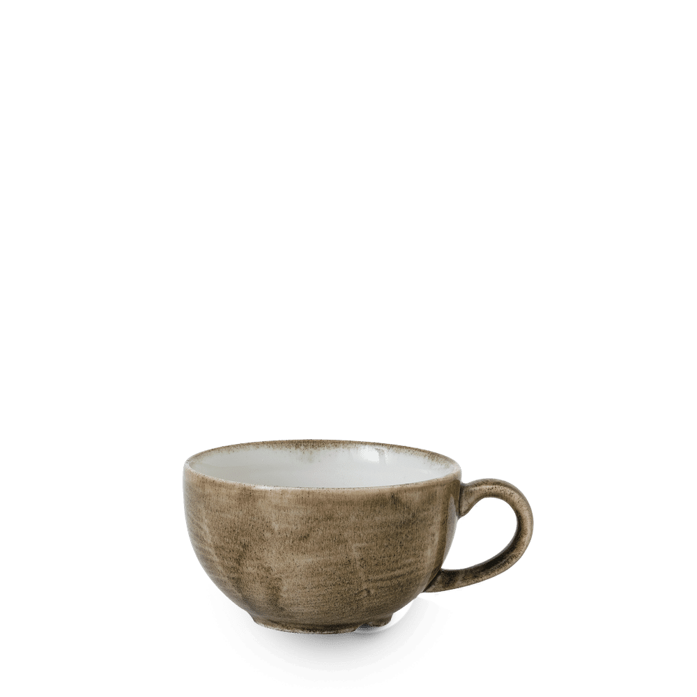 Stonecast Patina Antique Taupe  Cappuccino Cup 12Oz Box 12
