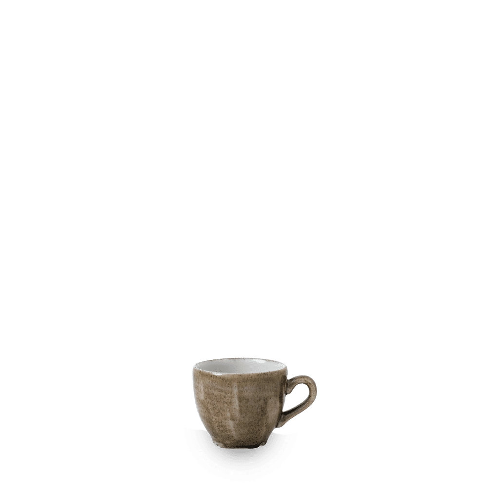Stonecast Patina Antique Taupe  Espresso Cup 3.5Oz Box 12