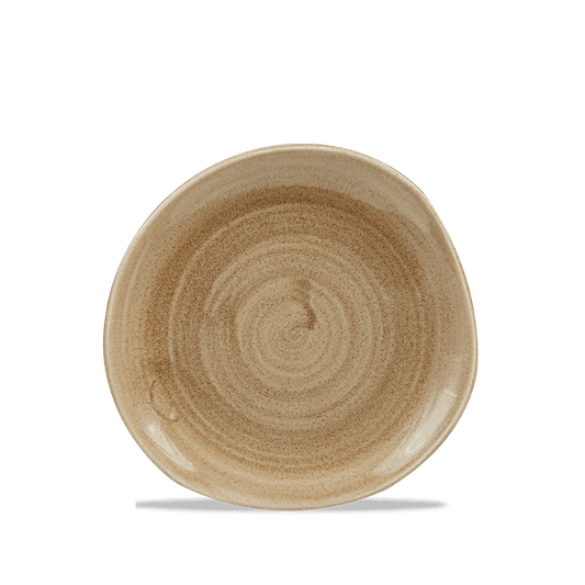 Stonecast Patina Antique Taupe Round Trace Plate 7 1/4" Box of 12 (3-5 Working Days Delivery)