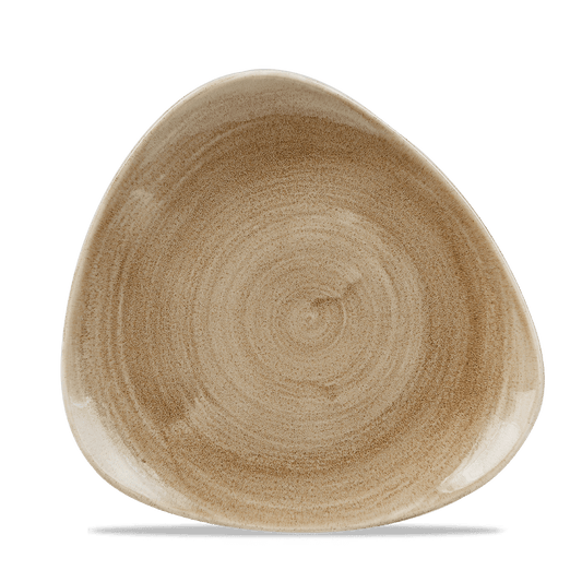 Stonecast Patina Antique Taupe Lotus Plate 9 5/8" Box of 12 (3-5 Working Days Delivery)