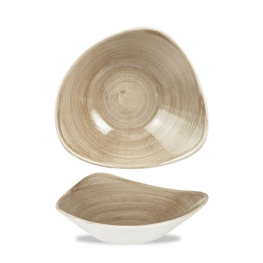 Stonecast Patina Antique Taupe Lotus Bowl 9.25" Box of 12 (3-5 Working Days Delivery)