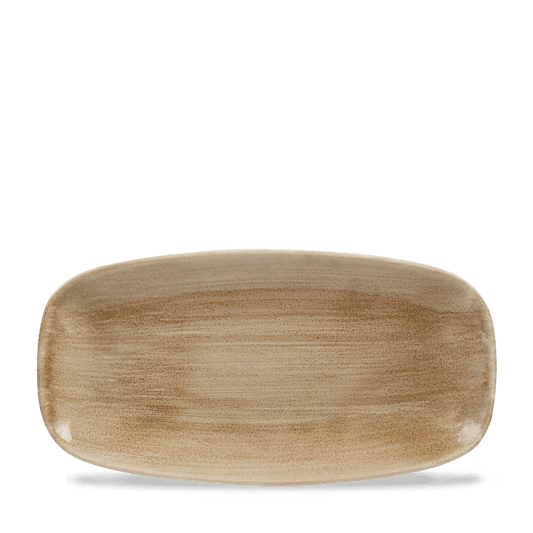Stonecast Patina Antique Taupe Chefs Oblong Plate 11 3/4X6" Box of 12 (3-5 Working Days Delivery)