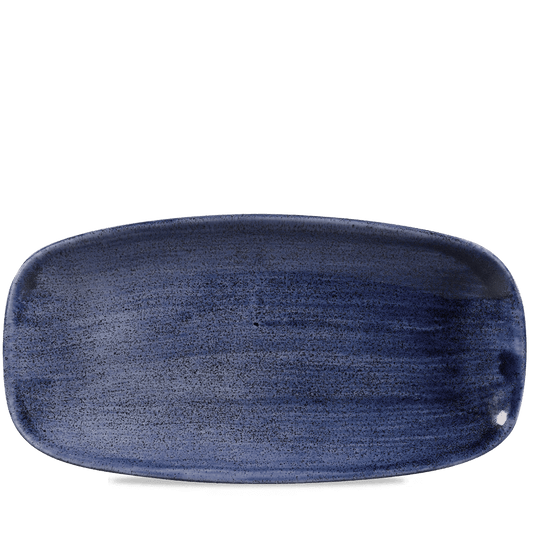 Stonecast Patina Cobalt Blue Chefs Oblong Plate 11 3/4X6" Box of 12 (3-5 Working Days Delivery)