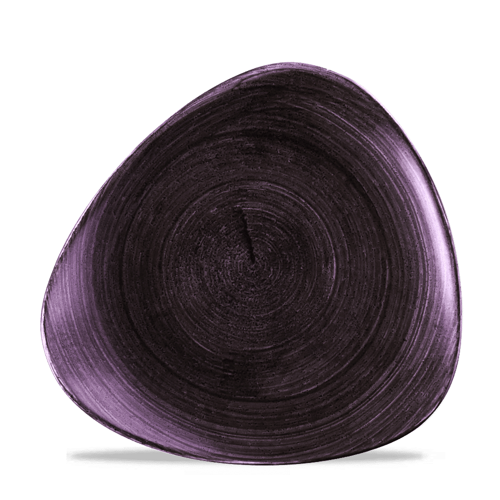 Stonecast Patina Deep Purple Lotus Plate 11 1/4" Box 12