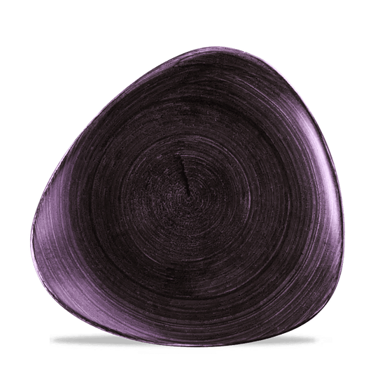 Stonecast Patina Deep Purple Lotus Plate 11 1/4" Box of 12 (3-5 Working Days Delivery)