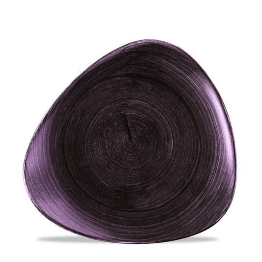 Stonecast Patina Deep Purple Lotus Plate 9 5/8" Box of 12 (3-5 Working Days Delivery)