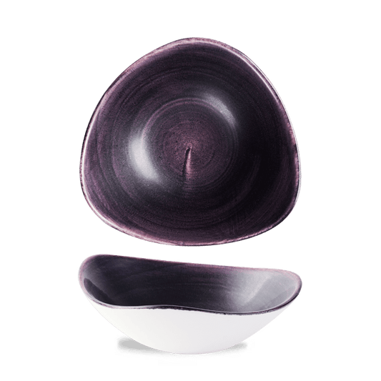 Stonecast Patina Deep Purple Lotus Bowl 9.25" Box of 12 (3-5 Working Days Delivery)