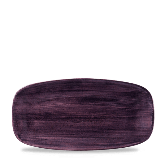 Stonecast Patina Deep Purple Chefs Oblong Plate 11 3/4X6" Box of 12 (3-5 Working Days Delivery)