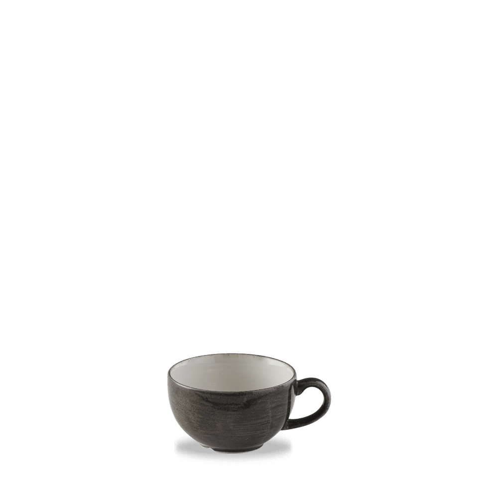 Stonecast Patina Iron Black  Cappuccino Cup 8Oz Box 12
