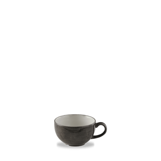 Stonecast Patina Iron Black Cappuccino Cup 8Oz Box of 12 (3-5 Working Days Delivery)