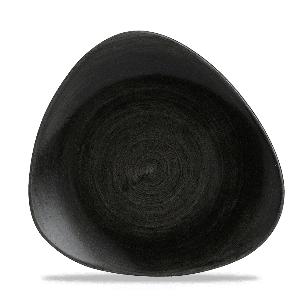 Stonecast Patina Iron Black Lotus Plate 11 1/4" Box 12