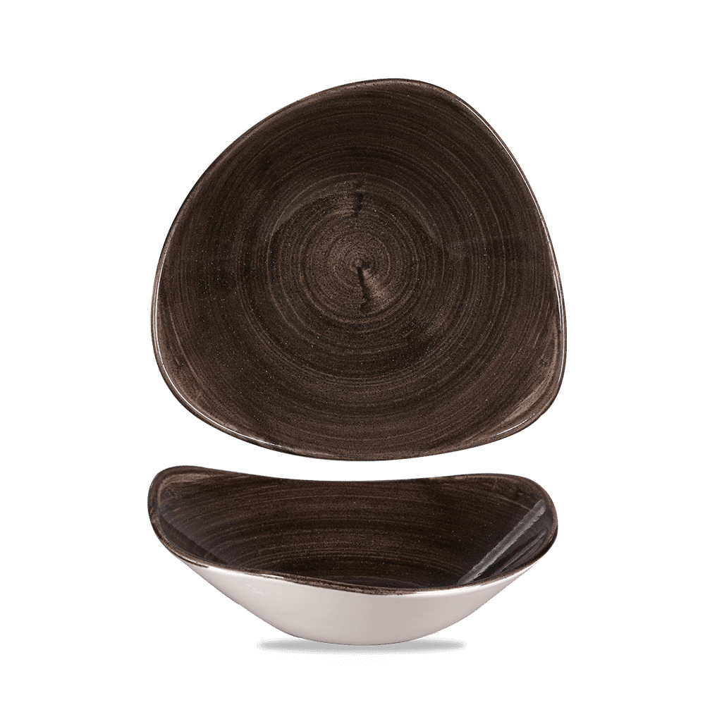 Stonecast Patina Iron Black Lotus Bowl 9.25" Box 12
