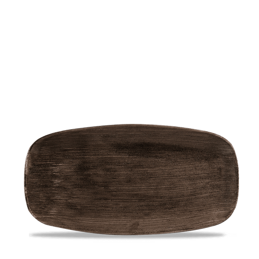 Stonecast Patina Iron Black Chefs Oblong Plate 11 3/4X6" Box of 12 (3-5 Working Days Delivery)