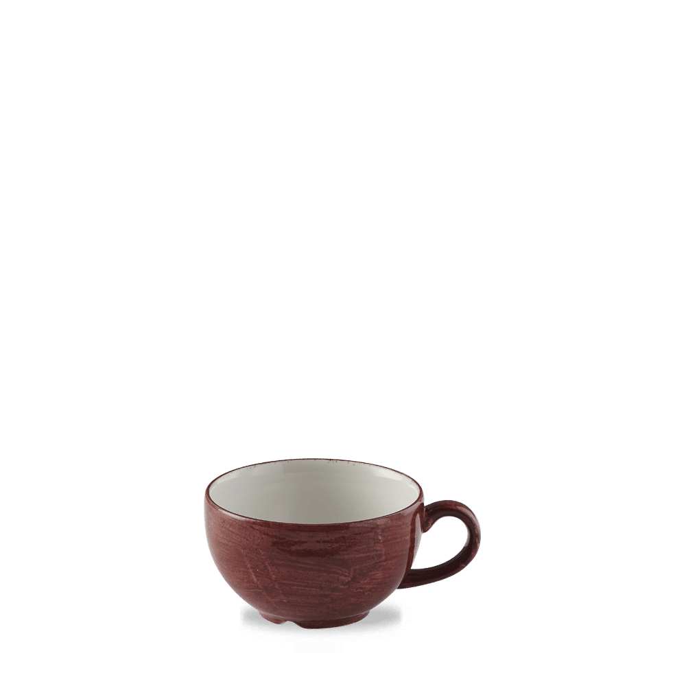 Stonecast Patina Red Rust  Cappuccino Cup 12Oz Box 12