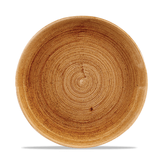 Stonecast Patina Vintage Copper Evolve Coupe Plate 10 1/4" Box of 12 (3-5 Working Days Delivery)