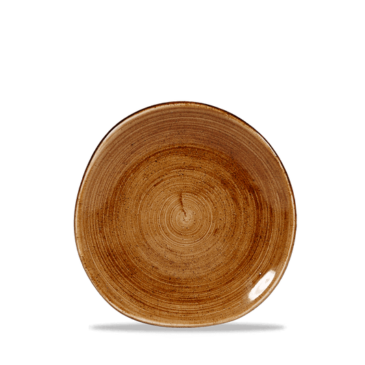Stonecast Patina Vintage Copper Round Trace Plate 7 1/4" Box of 12 (3-5 Working Days Delivery)