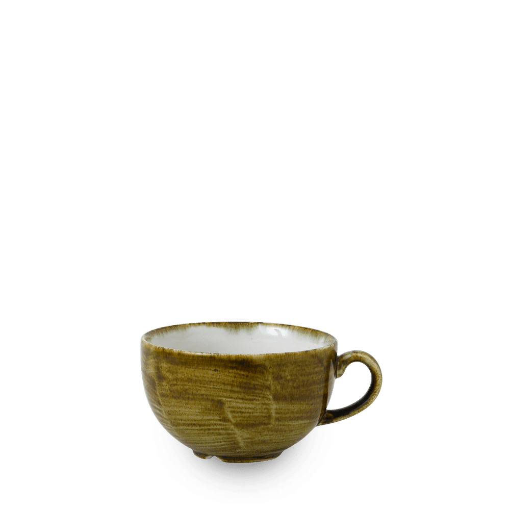 Stonecast Plume Olive  Cappuccino Cup 12Oz Box 12