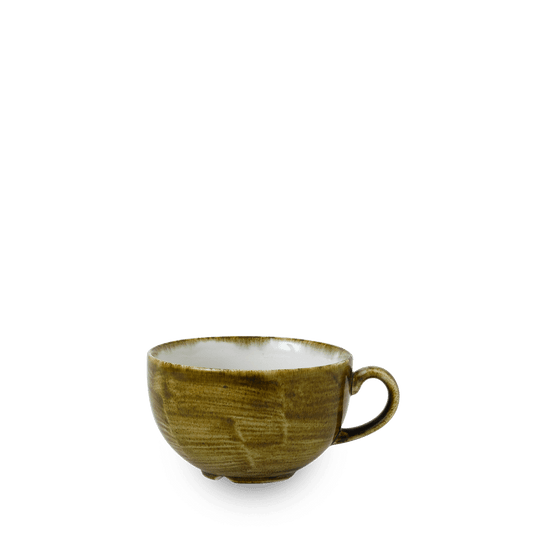 Stonecast Plume Olive Cappuccino Cup 12Oz Box of 12 (3-5 Working Days Delivery)