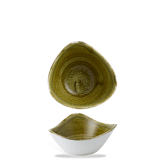 Stonecast Plume Olive Lotus Bowl 6" Box of 12 (3-5 Working Days Delivery)