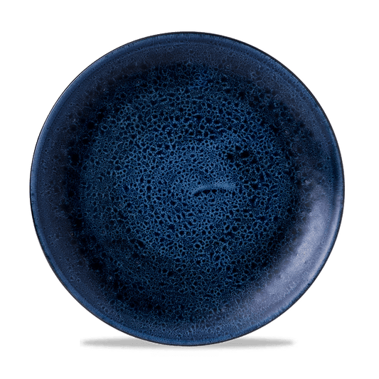 Stonecast Plume Ultramarine Evolve Coupe Plate 10.25" Box of 12 (3-5 Working Days Delivery)