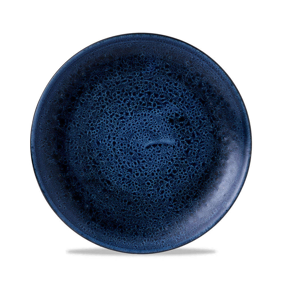 Stonecast Plume Ultramarine Evolve Coupe Plate 11.25" Box 12