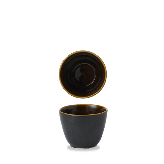 Tokyo Black Contour Chip Mug 10Oz Box of 12 (3-5 Working Days Delivery)