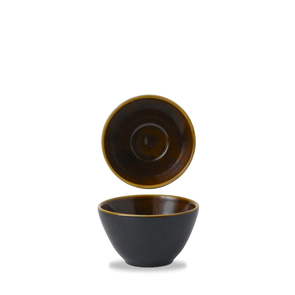 Tokyo Black  Contour Deep Bowl 8Oz Box 12