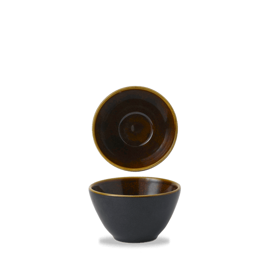 Tokyo Black Contour Deep Bowl 8Oz Box of 12 (3-5 Working Days Delivery)