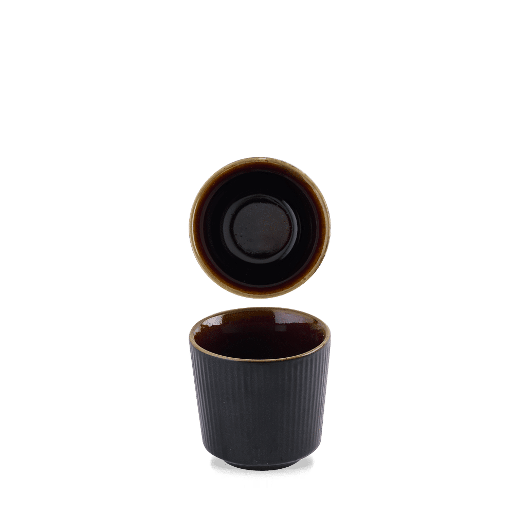 Tokyo Black  Unhandled Cup 8Oz Box 12