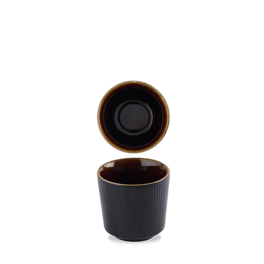 Tokyo Black Unhandled Cup 8Oz Box of 12 (3-5 Working Days Delivery)