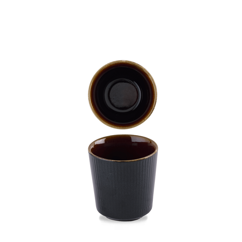 Tokyo Black  Unhandled Cup 10Oz Box 12