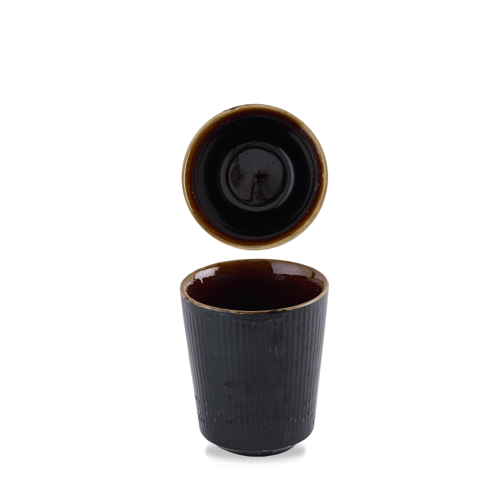 Tokyo Black  Unhandled Cup 12Oz Box 12