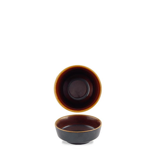Tokyo Black Kochi Shallow Bowl 9Oz Box of 12 (3-5 Working Days Delivery)