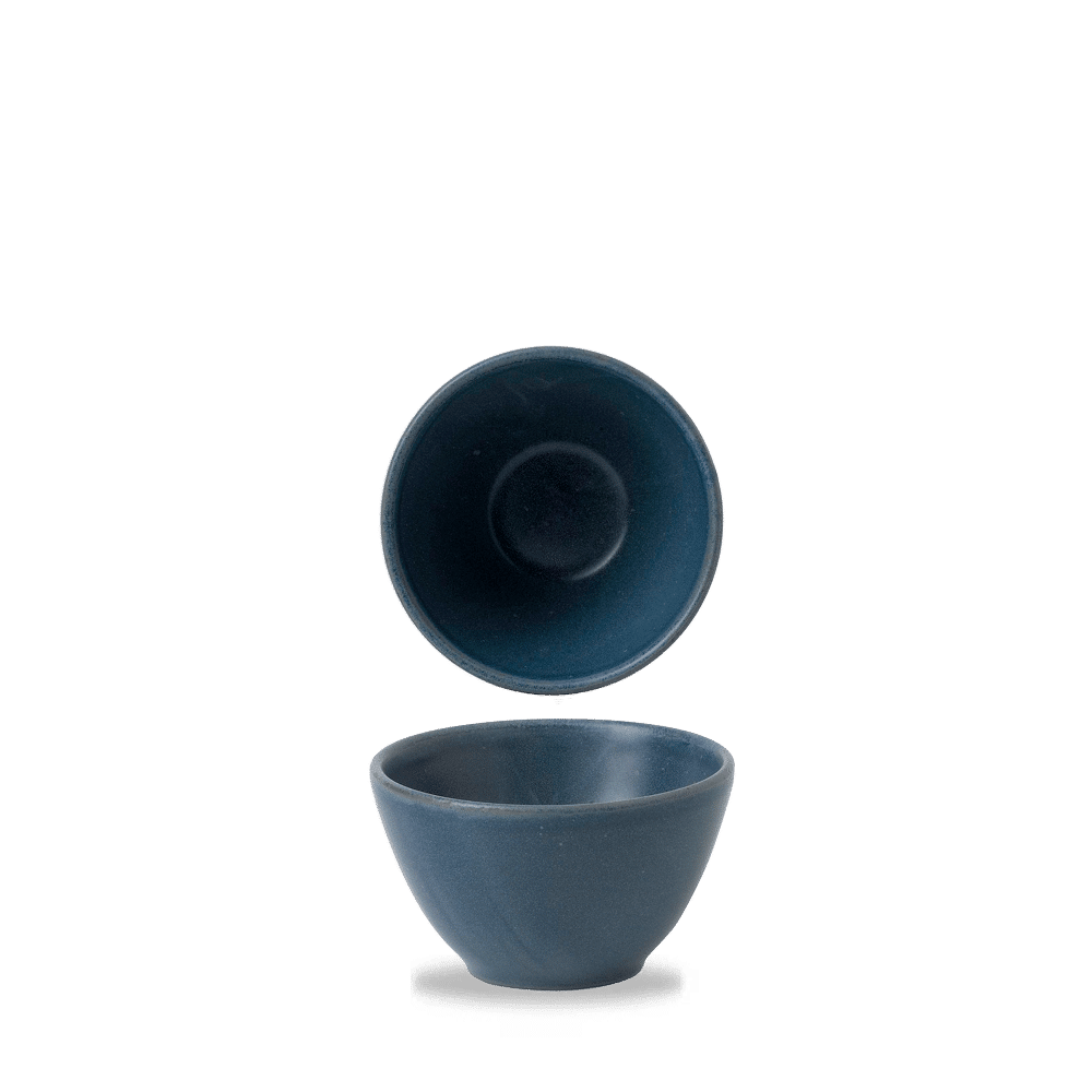 Oslo Blue  Contour Deep Bowl 8Oz Box 12