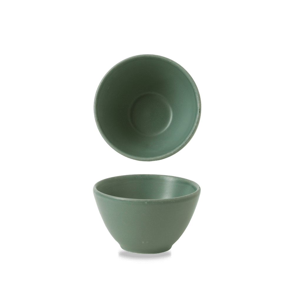 Andorra Green  Contour Deep Bowl 8Oz Box 12