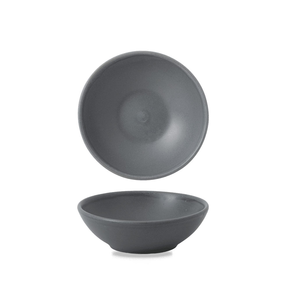 Seattle Grey  Contour Shallow Bowl 9Oz Box 12