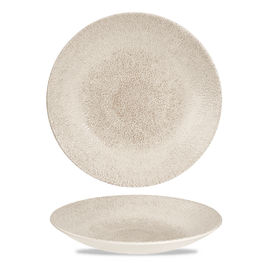 Raku Agate Grey Deep Coupe Plate 11" Box of 12 (3-5 Working Days Delivery)