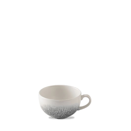 Raku Quartz Black Cappuccino Cup 8Oz Box of 12 (3-5 Working Days Delivery)