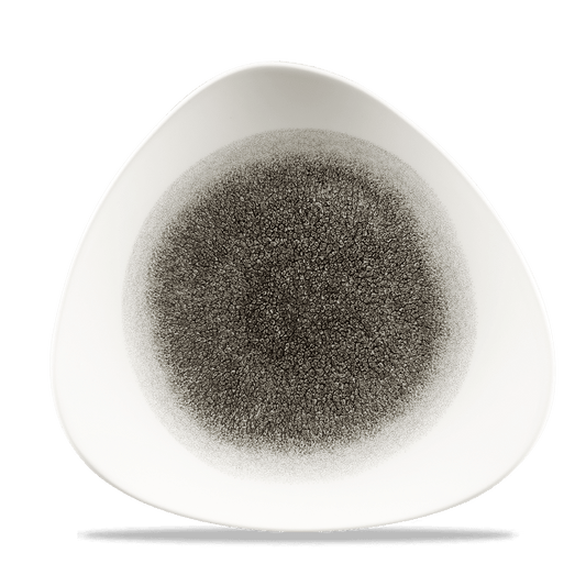 Raku Quartz Black Lotus Plate 11 1/4" Box of 12 (3-5 Working Days Delivery)