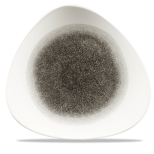 Raku Quartz Black Lotus Plate 12" Box of 6 (3-5 Working Days Delivery)