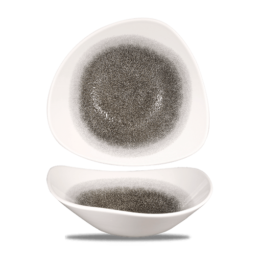Raku Quartz Black Lotus Bowl 9" Box of 12 (3-5 Working Days Delivery)