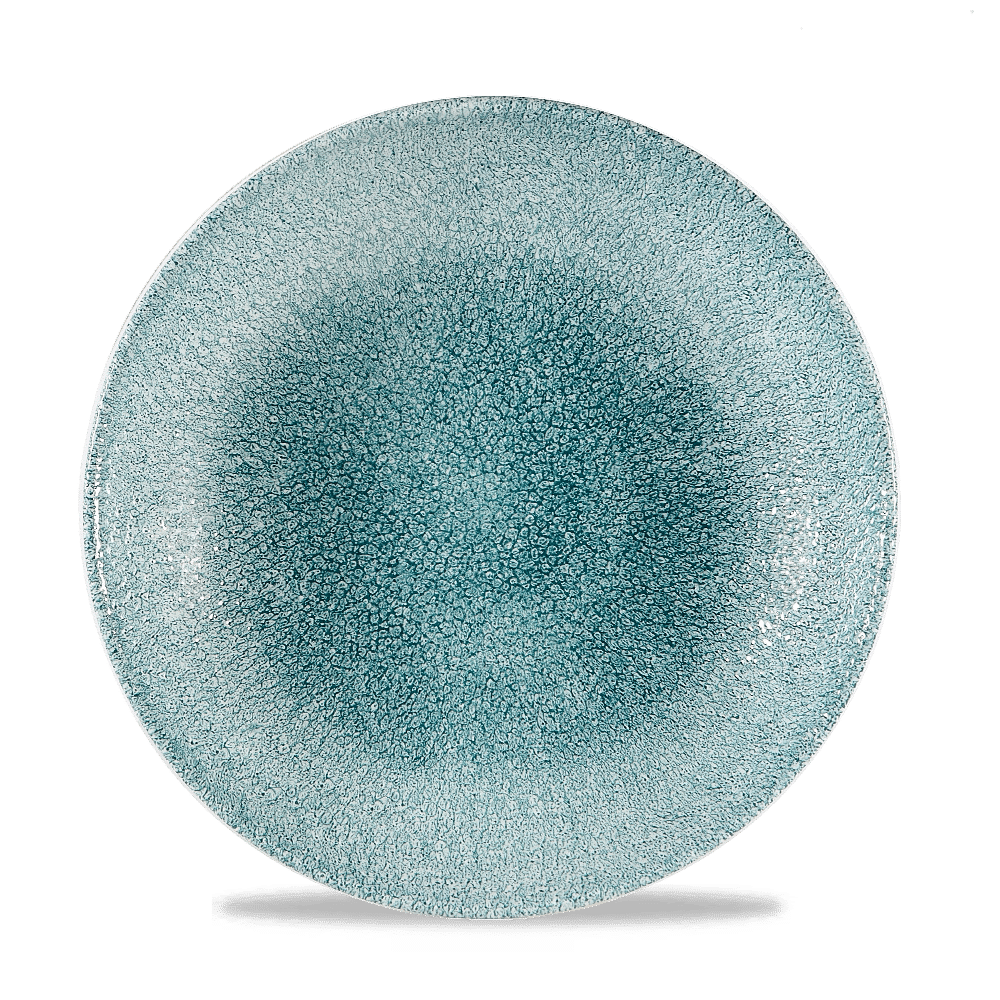 Raku Jade Green Evolve Coupe Plate 10.25" Box 12