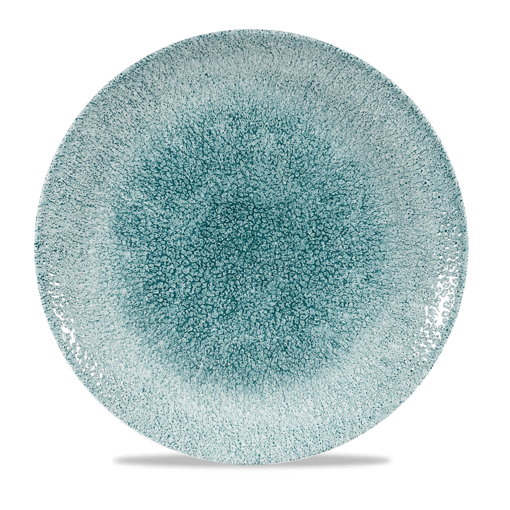 Raku Jade Green Evolve Coupe Plate 11.25" Box 12